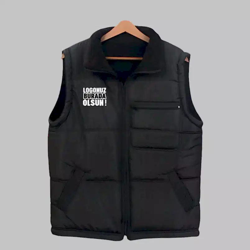 Basklı Polar Yelek